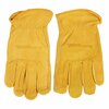 Forney Premium Cowhide Leather Driver Work Gloves Menfts XL 53049